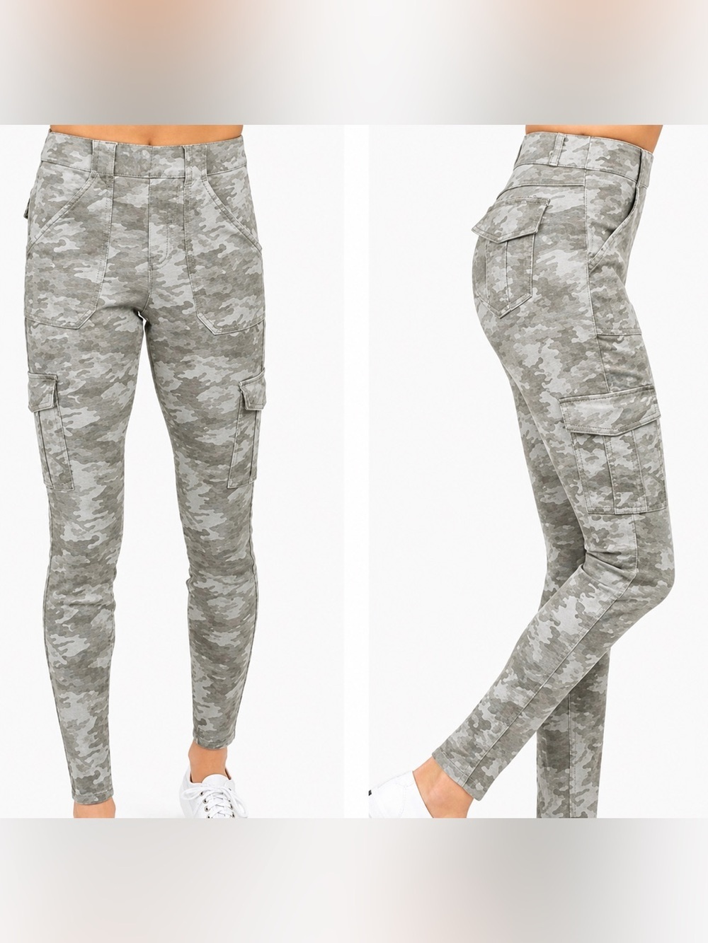 Spanx NWT ankle camo cargo pants, XS